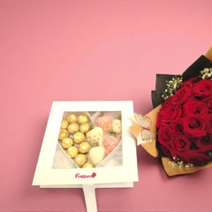 Love Ferreros con Ramo